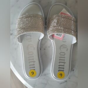 Juicy Couture Rhinestone Slides